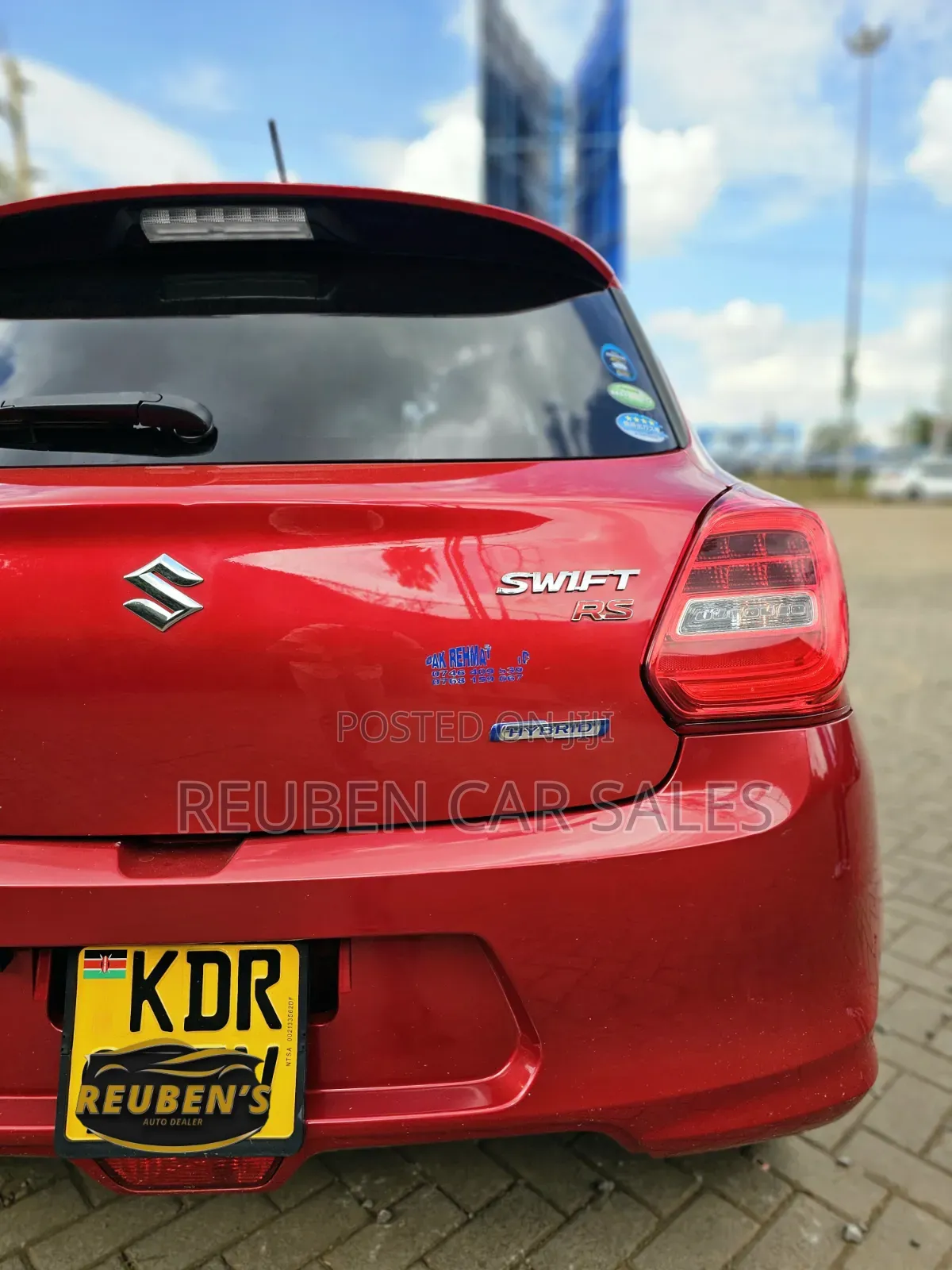 Suzuki Swift RS 2017 Red