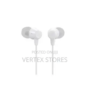 JBL T50HI Wired in-Ear Headphones – White
