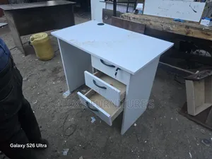 All White OFFICE DESK