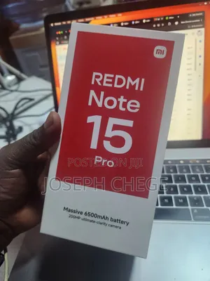 Xiaomi Redmi Note 15 Pro 256 GB Black