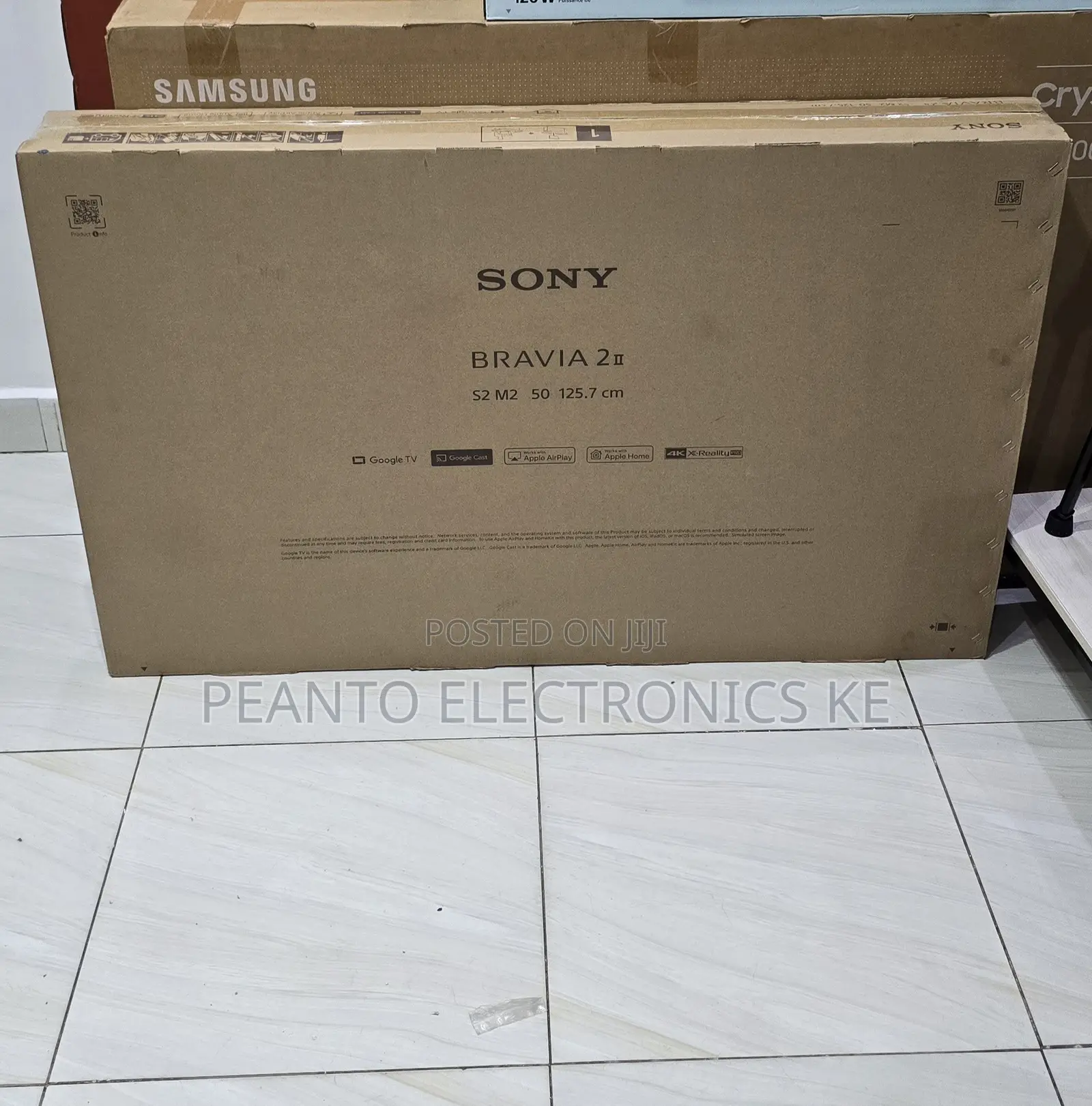 Sony BRAVIA 2 II 50 Inch HDR Google Smart LED TV