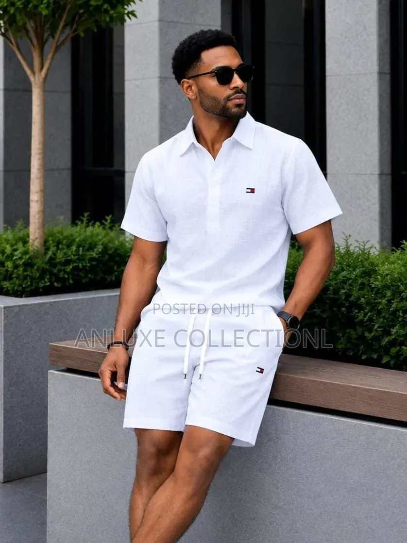 Linen 2pcs Short