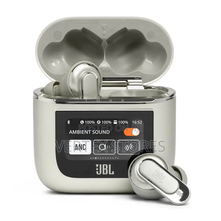 JBL Tour Pro 2 True Wireless Earbuds – Grey