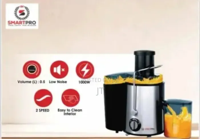 Smartpro SJC-2817S 1000W Turbo-Power Centrifugal Juice Extractor