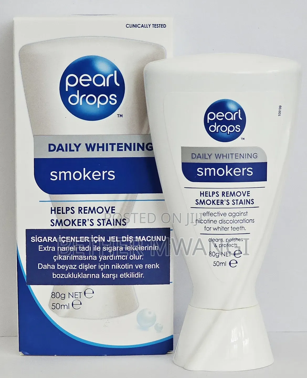 Pearl Drops Smokers Daily Whitening Toothpaste in Kenya