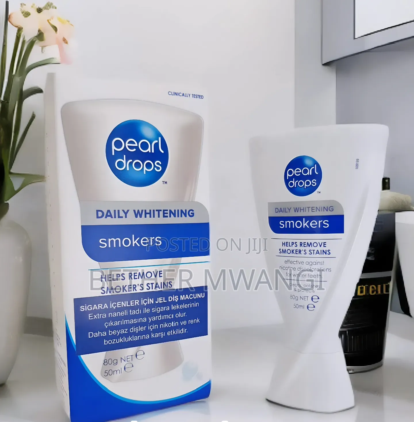 Pearl Drops Smokers Daily Whitening Toothpaste in Kenya