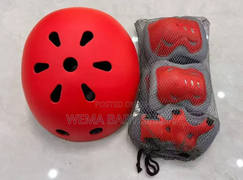 Kids Multisport Safetyprotective Gear Set Helmet/Knee Elbow Pads