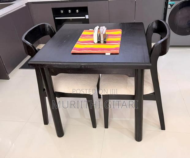 2 Seater Dining Table and Chairs - thumbnail 2