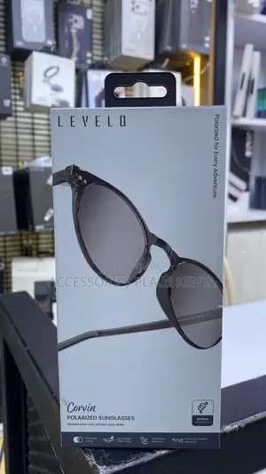 Levelo Corvin Round- Shaped Frame Polarized Lens Sunglasses