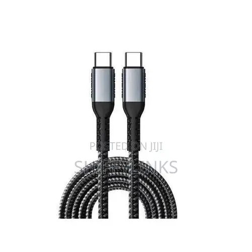 USB C to C Fast Charging Cable 2 Meter 5A 100W Braided