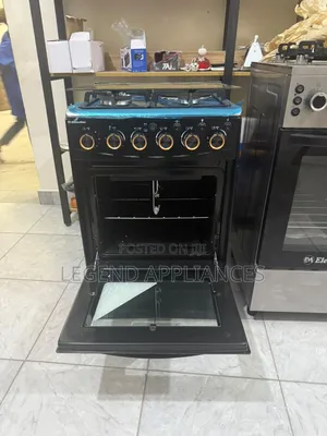 ElectroMate 50x55 Free Standing Gas Cooker – 3 Gas Burners,Hot Plate