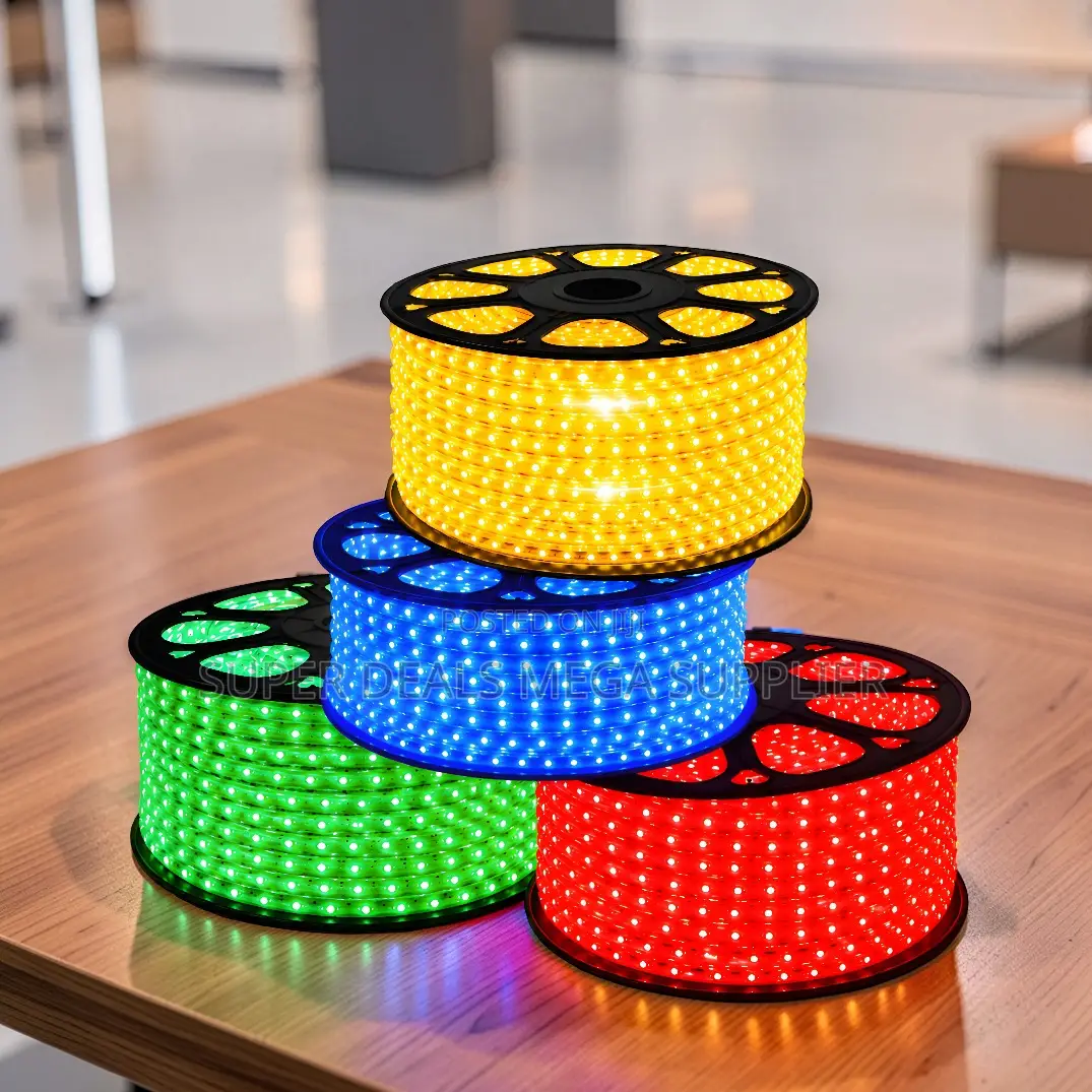 Long Lifespan 50Meter Outdoor Snake Light With Connector