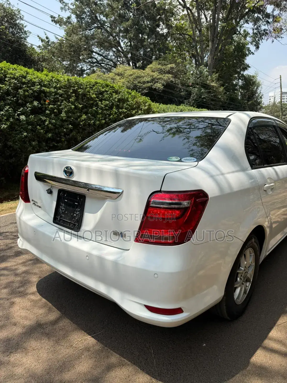 Toyota Axio 2018 White