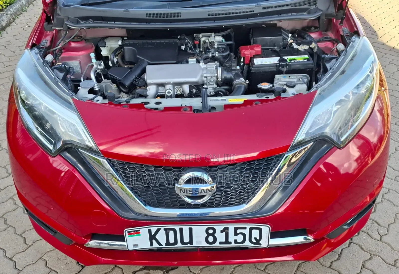 Nissan Note 1.2 Hybrid 2018 Red