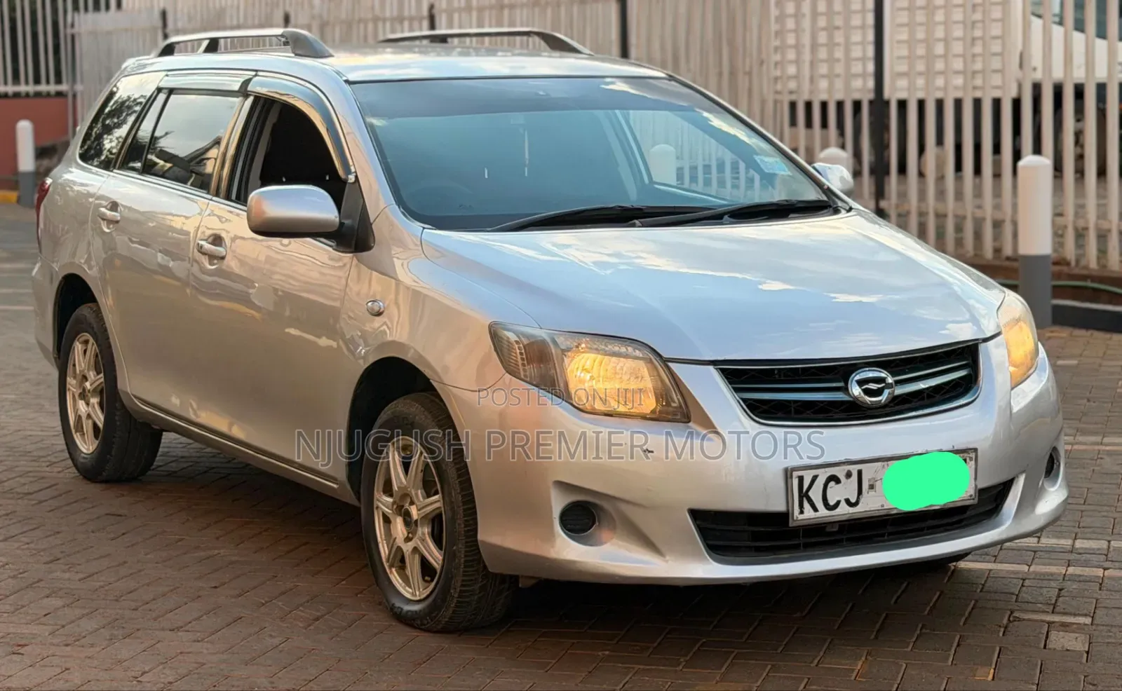 Toyota Corolla Fielder 2008 Silver