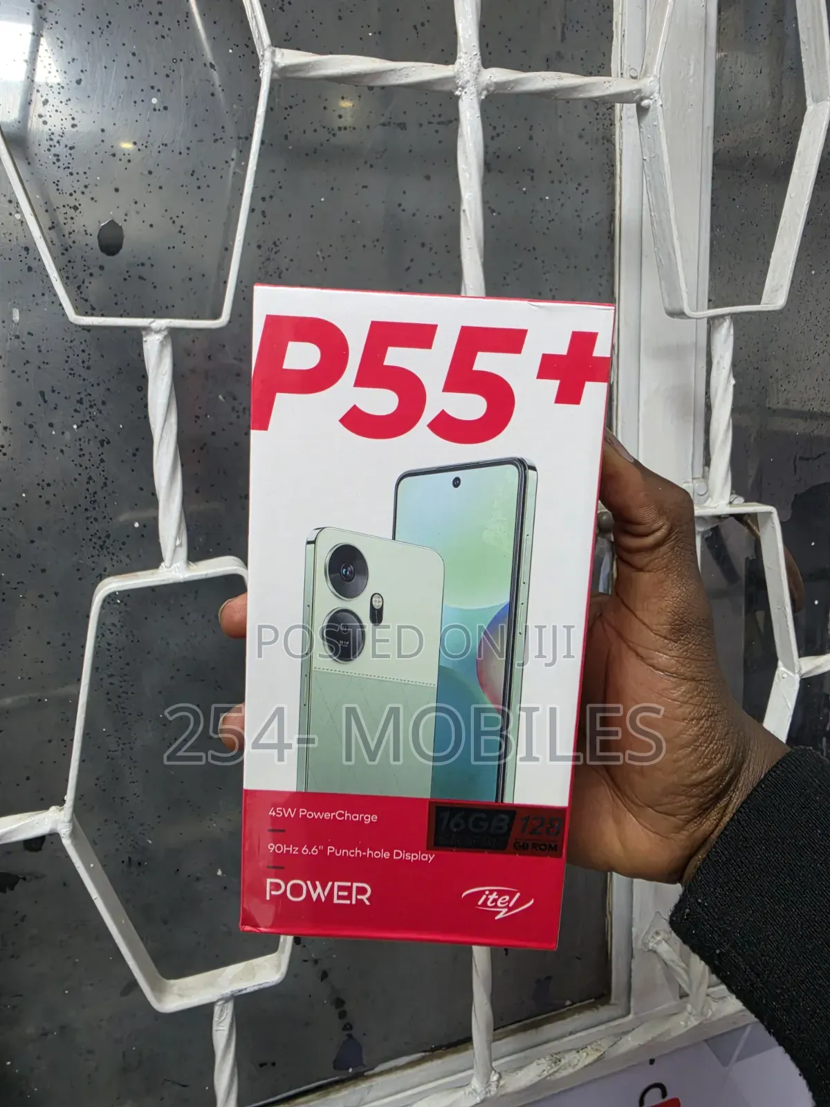 New Itel P55 Plus 128 GB Black