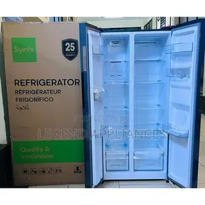 Syinix 460 Litres Side by Side Refrigerator With Water Dispenser