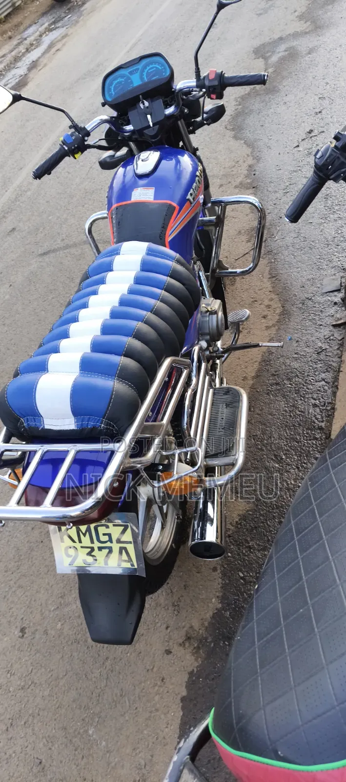 Haojue HJ150-3A 2025 Blue