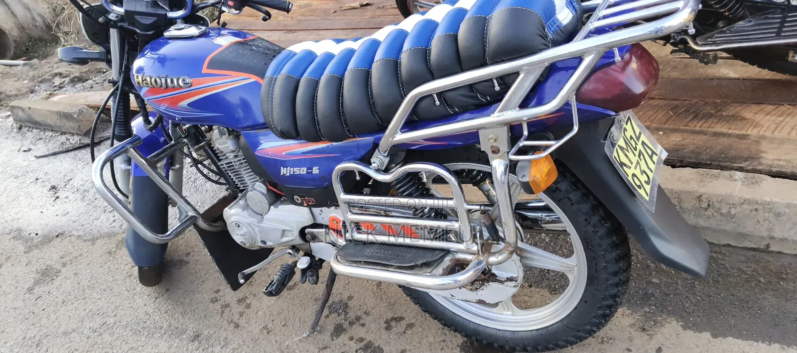 Haojue HJ150-3A 2025 Blue