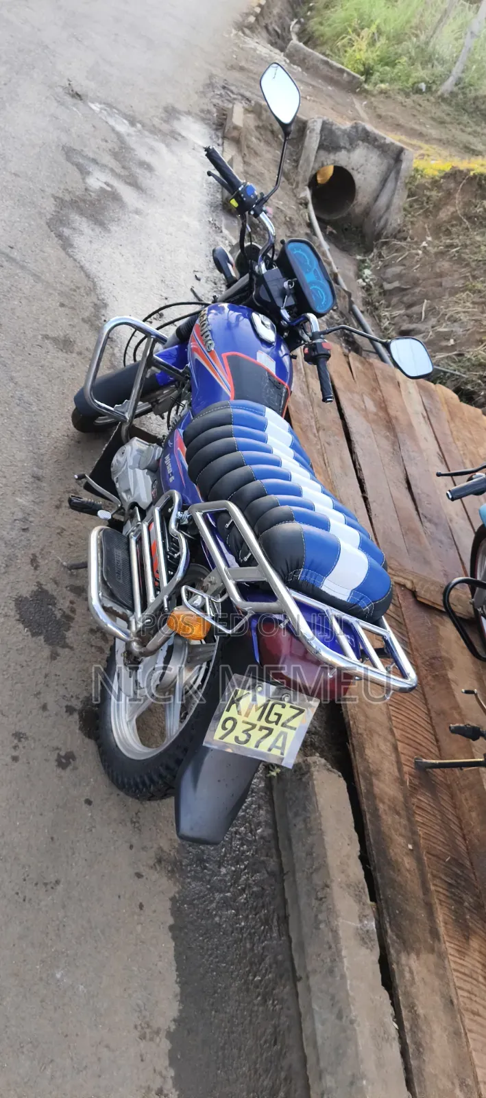 Haojue HJ150-3A 2025 Blue