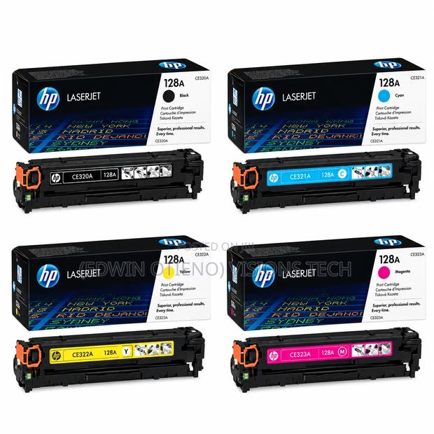 HP 128A Colour Toner Cartridge - main view
