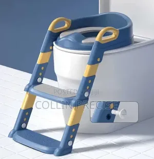 Adjustable Kids Training Toilet Seat Trainer With PVC Cushion/Softpad