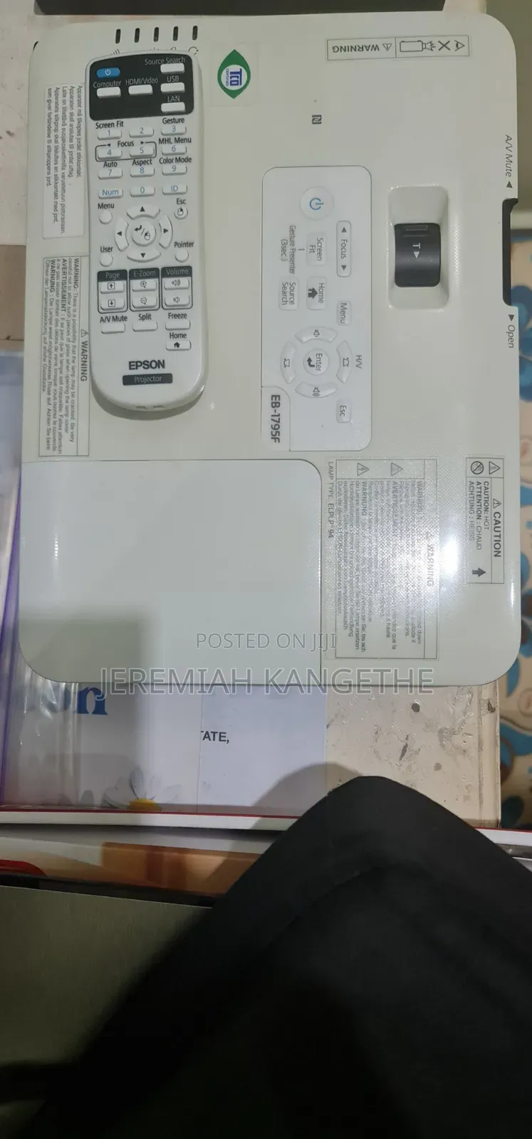 Epson LCD Projector EB-1795F