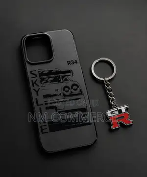 Premium Skyline R34 Phone Case | Automotive Edition | Black Gunmetal