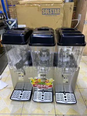 Euromax Commercial Juice Dispenser – 3 Tap (JD-16.3M)