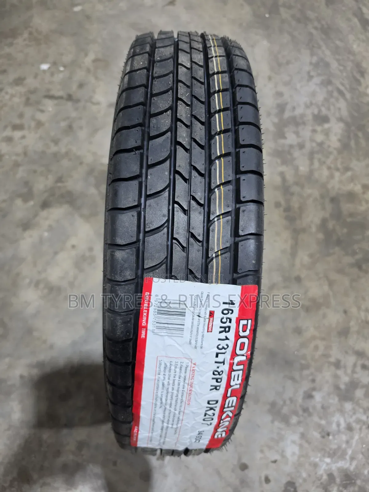 165 R13 Doubleking Tires (Commercial)