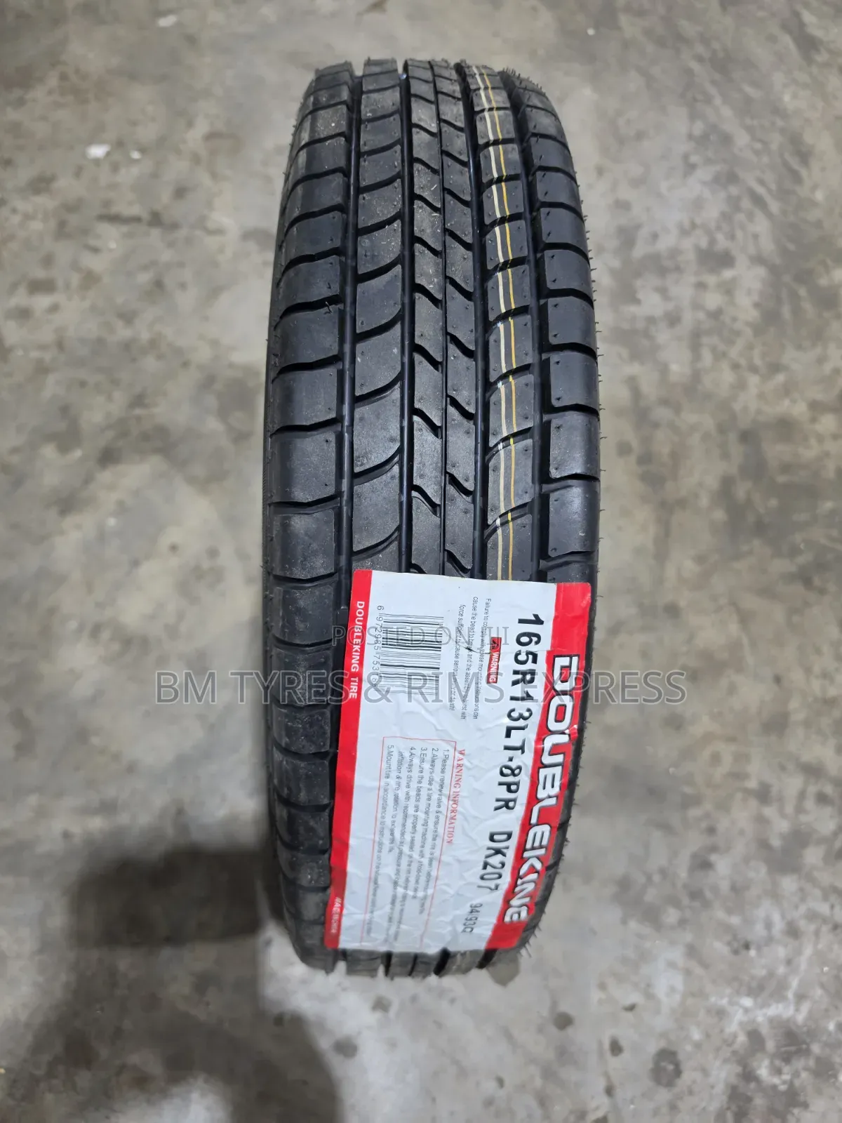 165 R13 Doubleking Tires (Commercial)