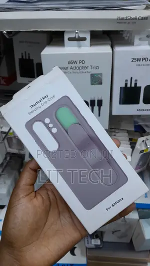 Standing Grip Case/Wristband Case for Samsung S25 Ultra