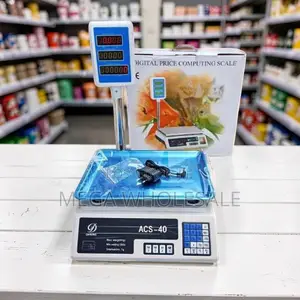 Reliable Market ACS 40 Digital Weighing Scale for Daily Shop Use