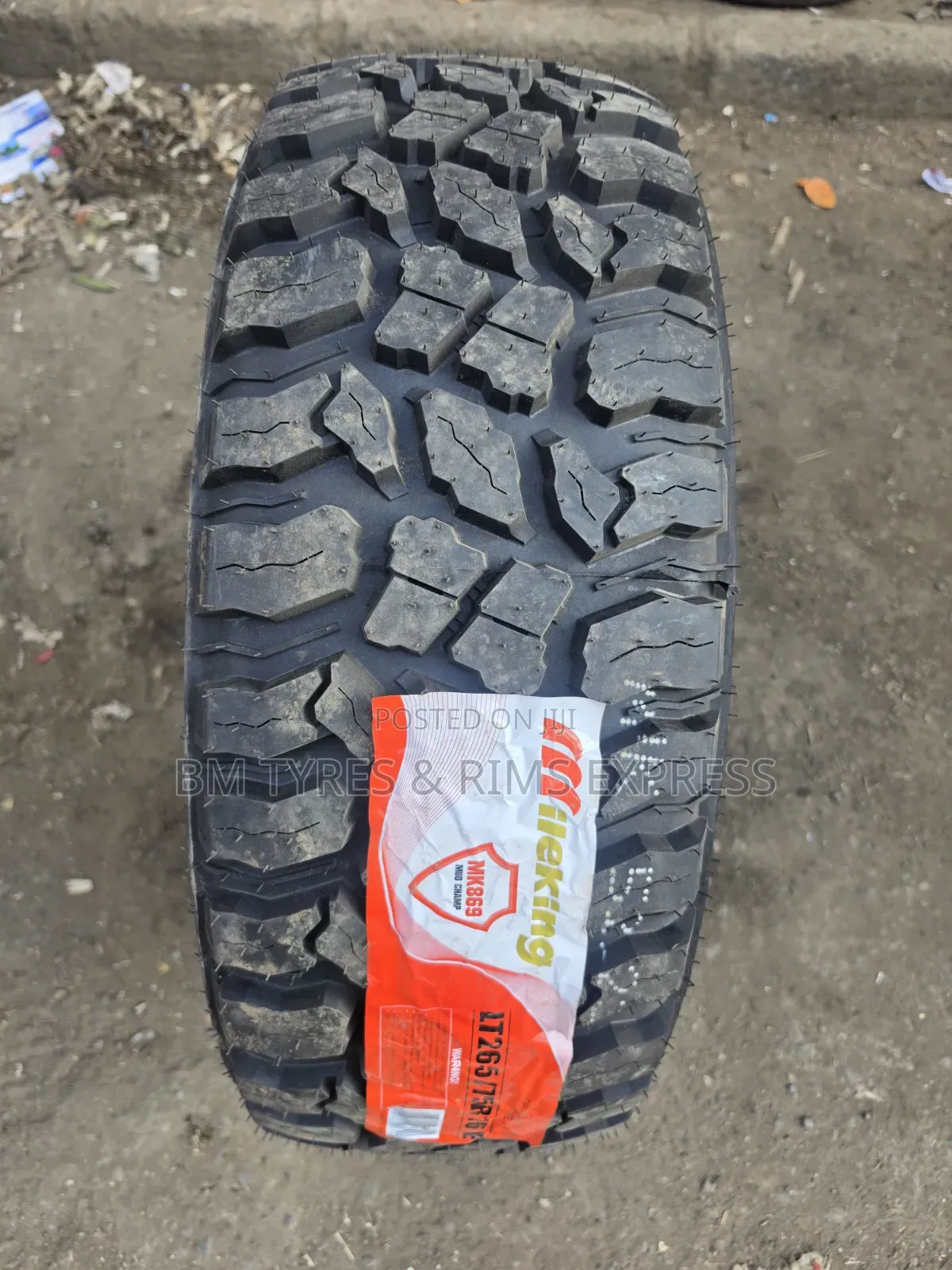 265 /75 R16 Mileking Tires (Mud Terrain)