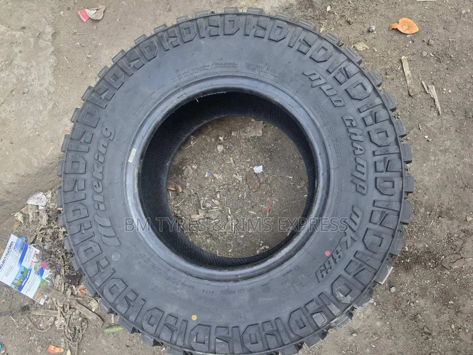 265 /75 R16 Mileking Tires (Mud Terrain)