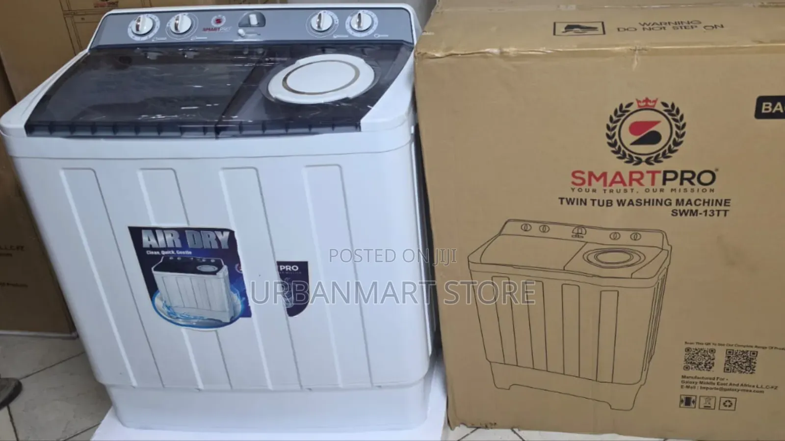 Smart Pro 13KG Twin Tub Washing Machine