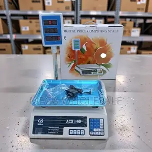 Accurate Retail Counter ACS 40 Digital Weighing Scale for Shops