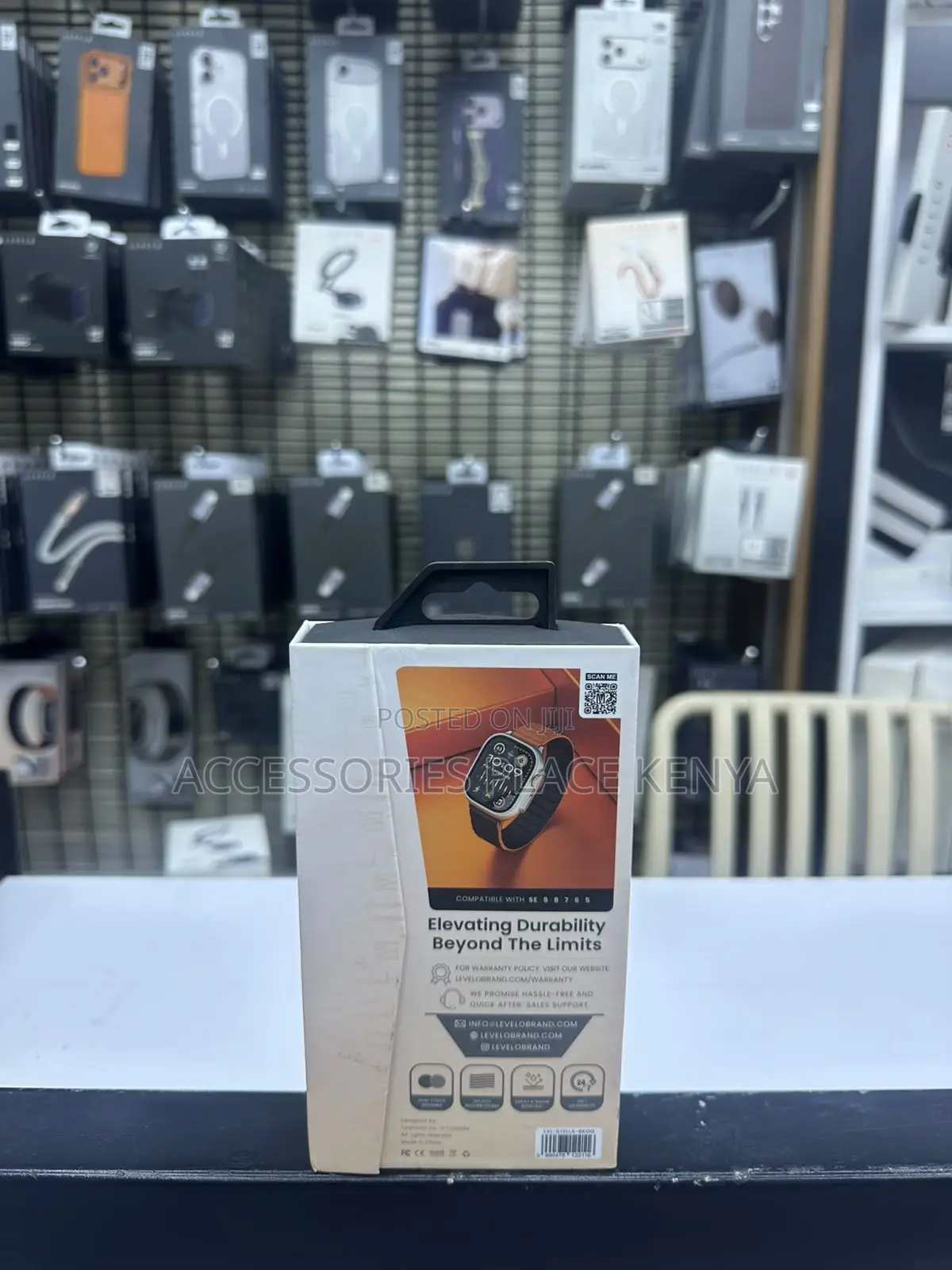Levelo Stella Milanese Silicone Watch Strap for Apple Watch 49/46mm