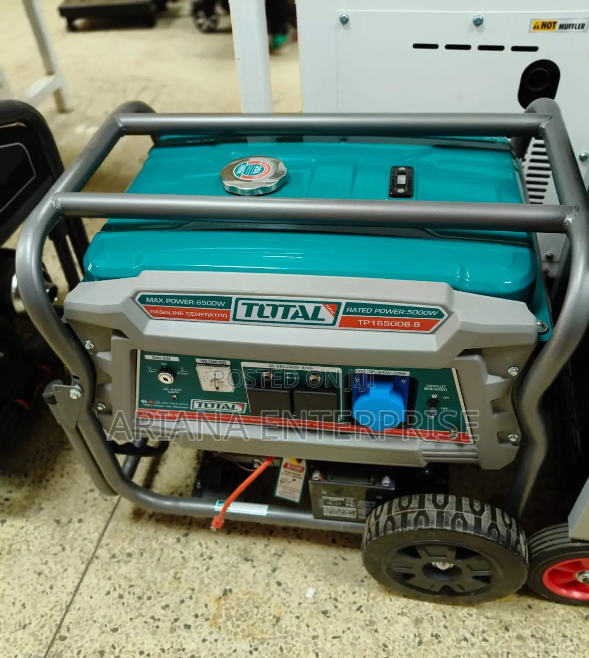 TOTAL Gasoline Generator (Model TP165006-8)