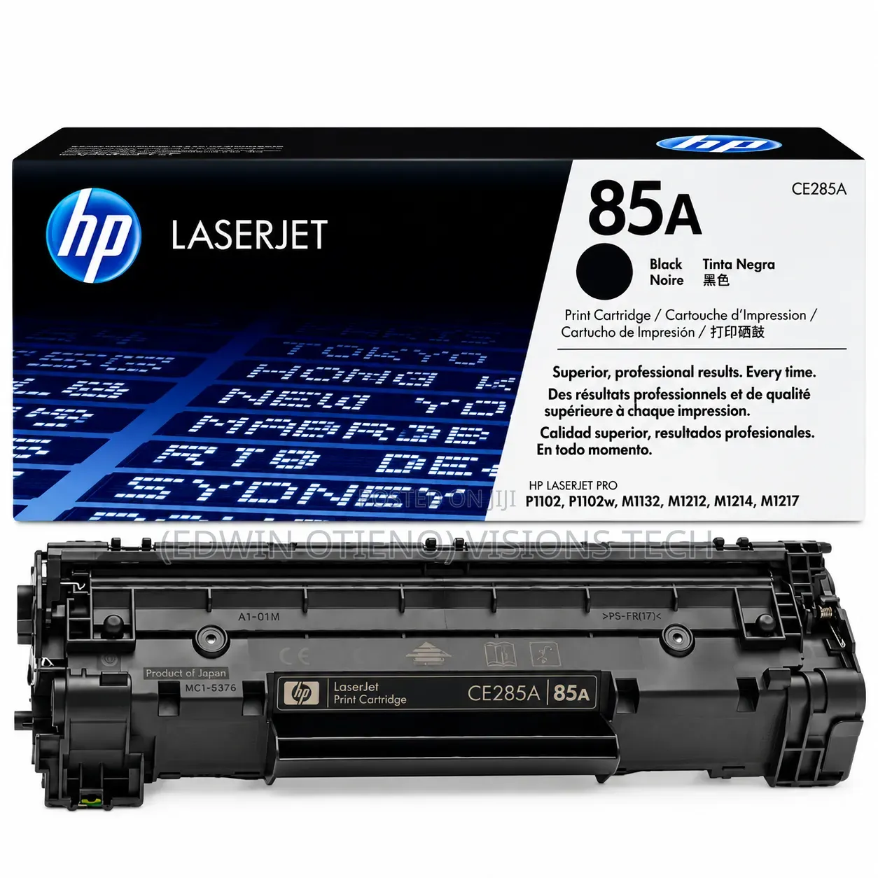 HP 85A Black Toner – Sharp Clear Prints