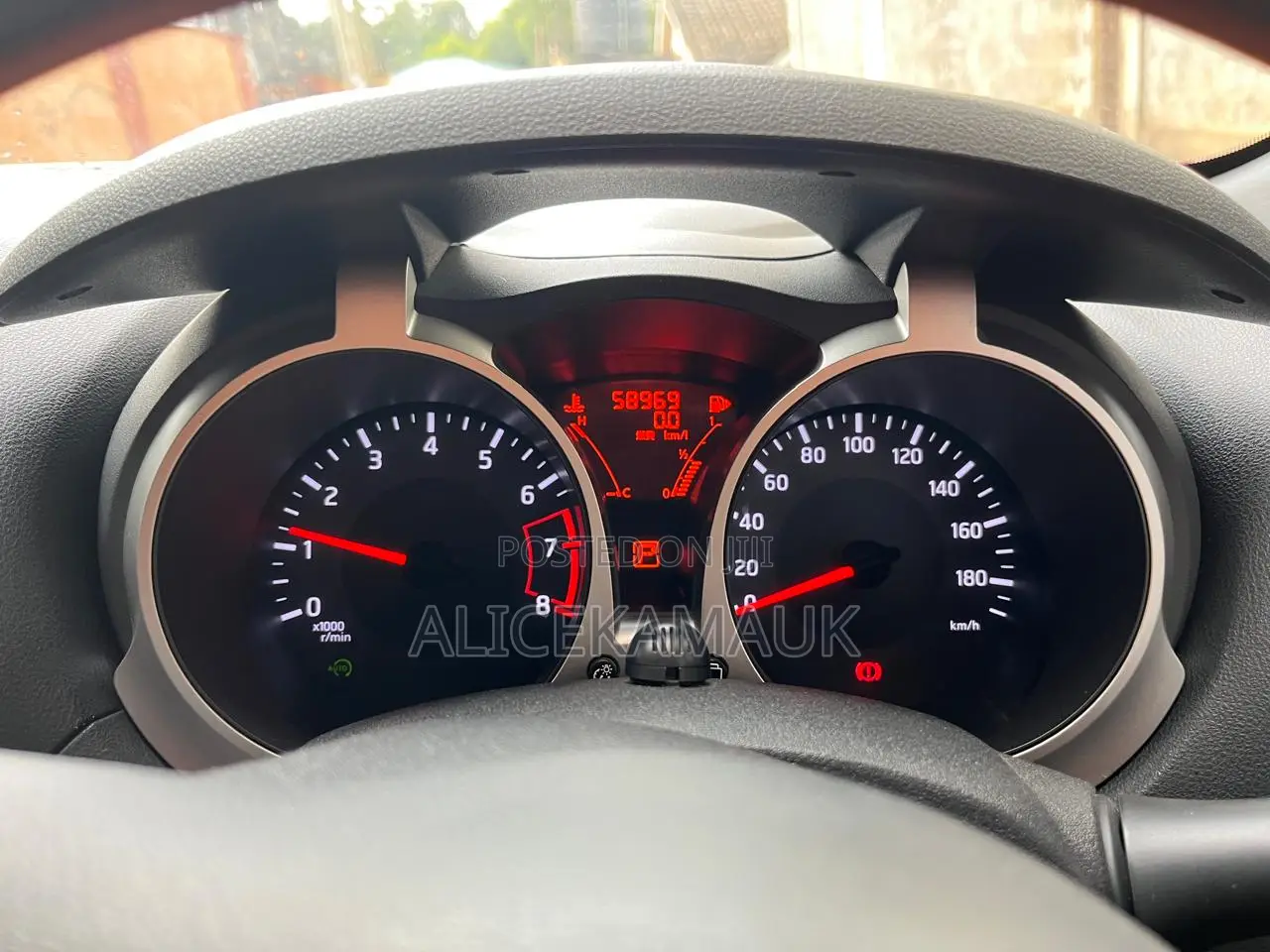 Nissan Juke 2016 Red