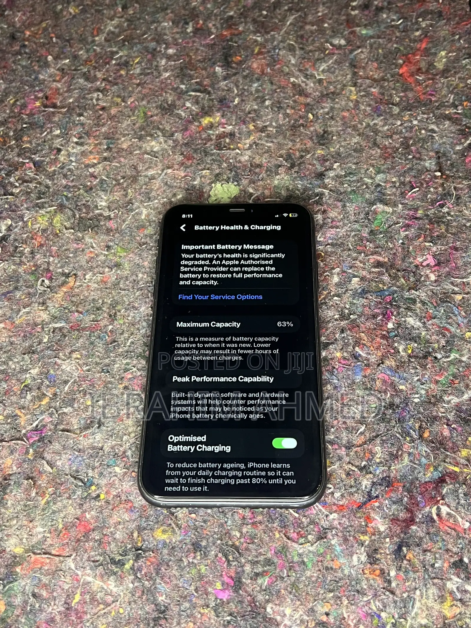 Apple iPhone 11 64 GB Black