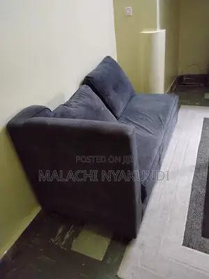6-Seater Fabric Sofa Set - Dark Grey