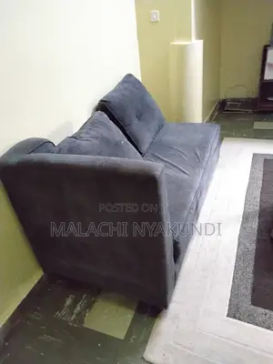 6-Seater Fabric Sofa Set - Dark Grey