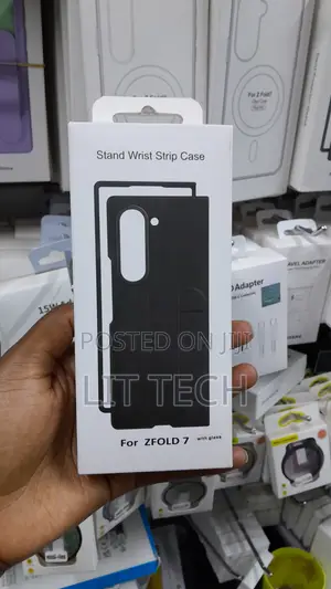 Samsung Z Fold 7 Stand Wrist Strip Case