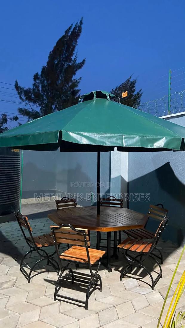 Nile Wooden Metallic Garden Outdoor Shade of 6