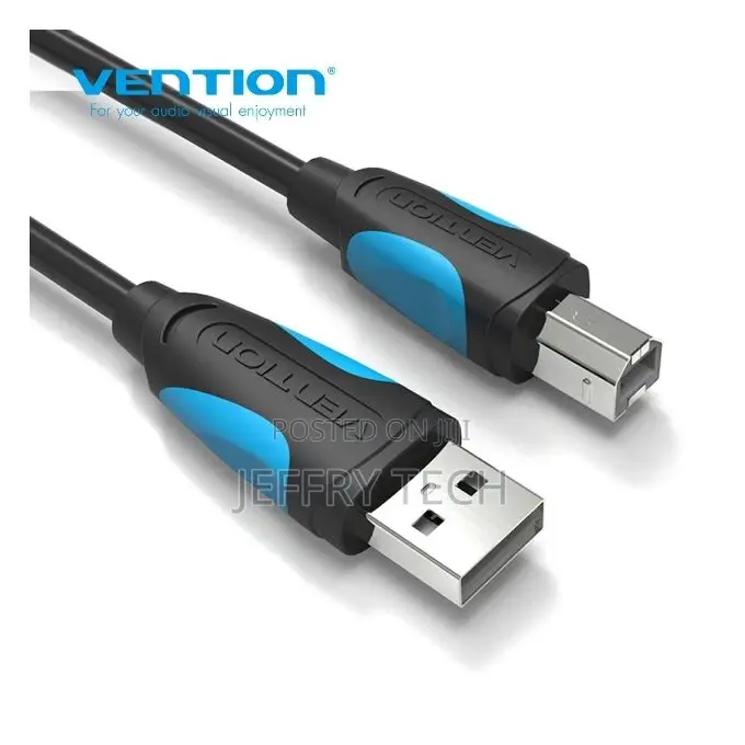 Vention USB2.0 a Male to B Male Print Cable 1.5M Black