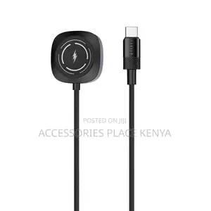Levelo Otto Type- C Apple Watch Wireless Charger 1.2m Cable -Black