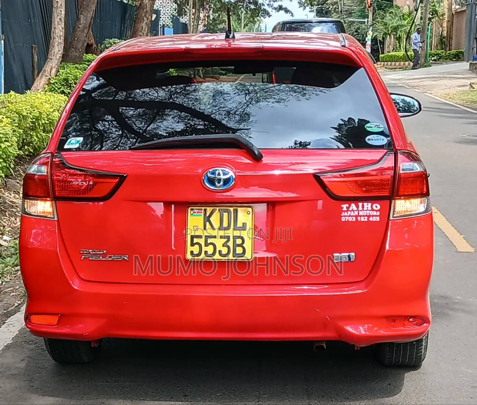 Toyota Corolla Fielder 1.5 Hybrid FWD 2016 Red