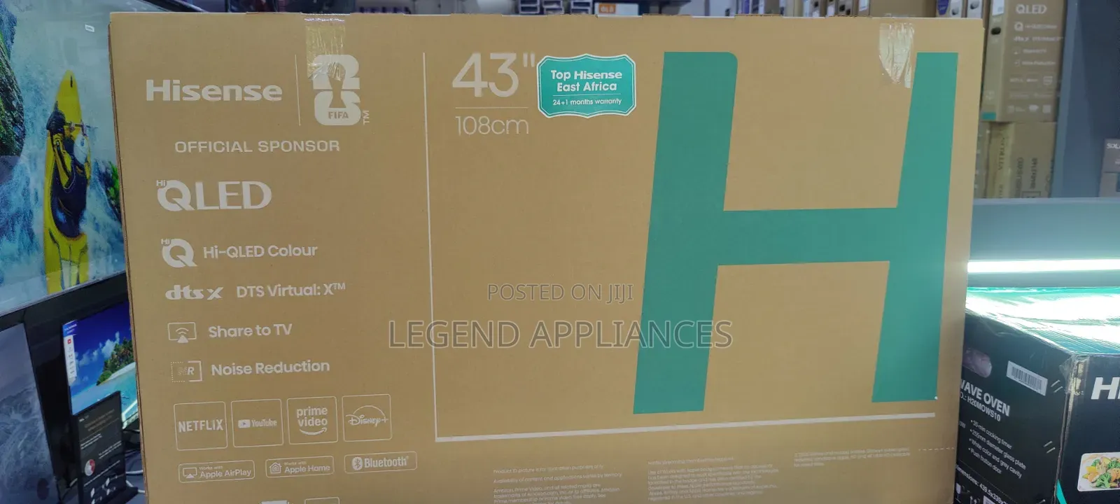 Hisense 43′′ 43Q5S Qled Smart TV